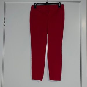 Old Navy Red Pixie Pant